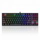 Redragon Kumara RGB Backlight Mechanical Gaming Keyboard Brown Switches Black HU