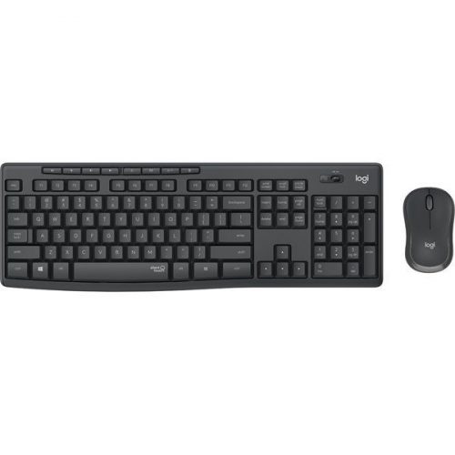 Logitech MK295 Silent wireless keyboard +mouse Grafit Grey HU