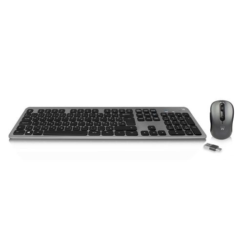 Ewent EW3264 Wireless Keyboard and Mouse Set Black HU