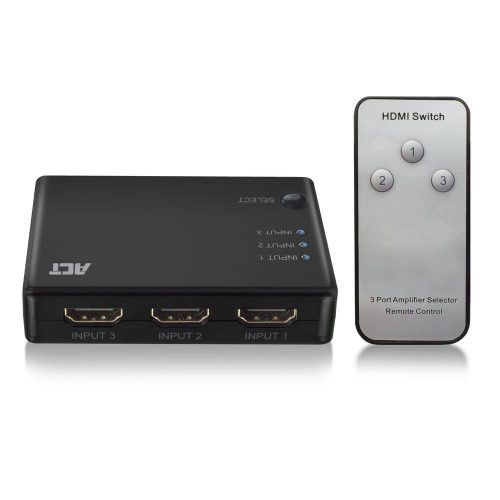 ACT AC7845 4K HDMI Switch 3x1