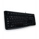 Logitech K120 USB billentyűzet OEM Black HU