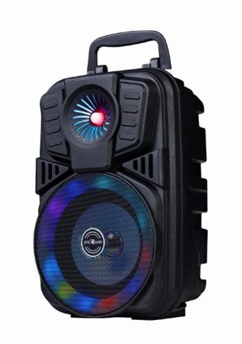 Gembird SPK-BT-LED-01 Bluetooth portable party speaker Black