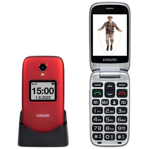 Evolveo EasyPhone EP-771 FS Red