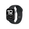 Apple Watch S10 Cellular 42mm Jet Black Alu Case with Black Sport Band S/M