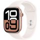 Apple Watch S10 Cellular 42mm Rose Gold Alu Case with Light Blush Sport Band S/M