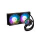 Valkyrie Jarn 280 ARGB AiO CPU Liquid Cooler Black