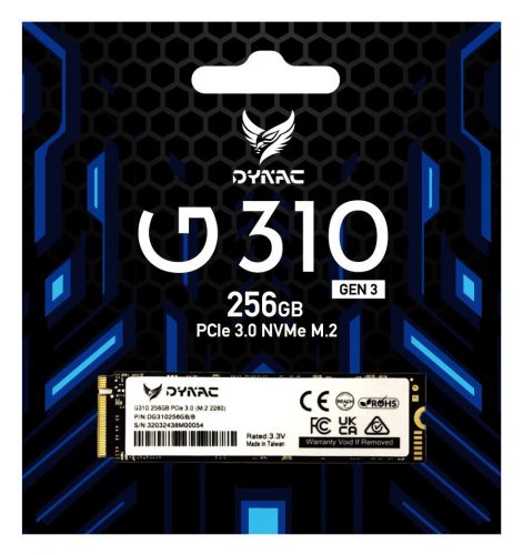 Dynac 256GB M.2 2280 NVMe G310