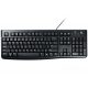 Logitech K120 keyboard Black ENG