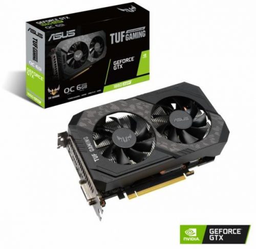 ASUS GeForce GTX 1660 SUPER OC 6GB DDR6 (DUAL-GTX1660S-O6G-EVO) Videokártya 