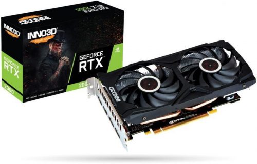 Inno3D GeForce TWIN X2 RTX 2060 6GB GDDR6 (N20602-06D6-1710VA15L) Videokártya 