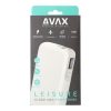 15000mAh AVAX PB106B LEISURE Type C/PD 30W+QC 18W gyorstöltő powerbank