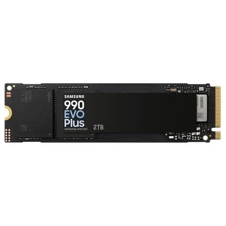 Samsung 990 EVO Plus 2TB PCIe x4 (4.0) / PCIe x2 (5.0) M.2 2280 SSD fekete