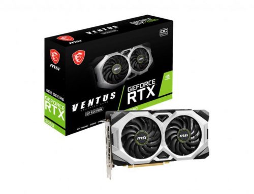 MSI GeForce RTX 2060 VENTUS GP OC 6GB GDDR6 192bit (V375-231R) Videokártya 